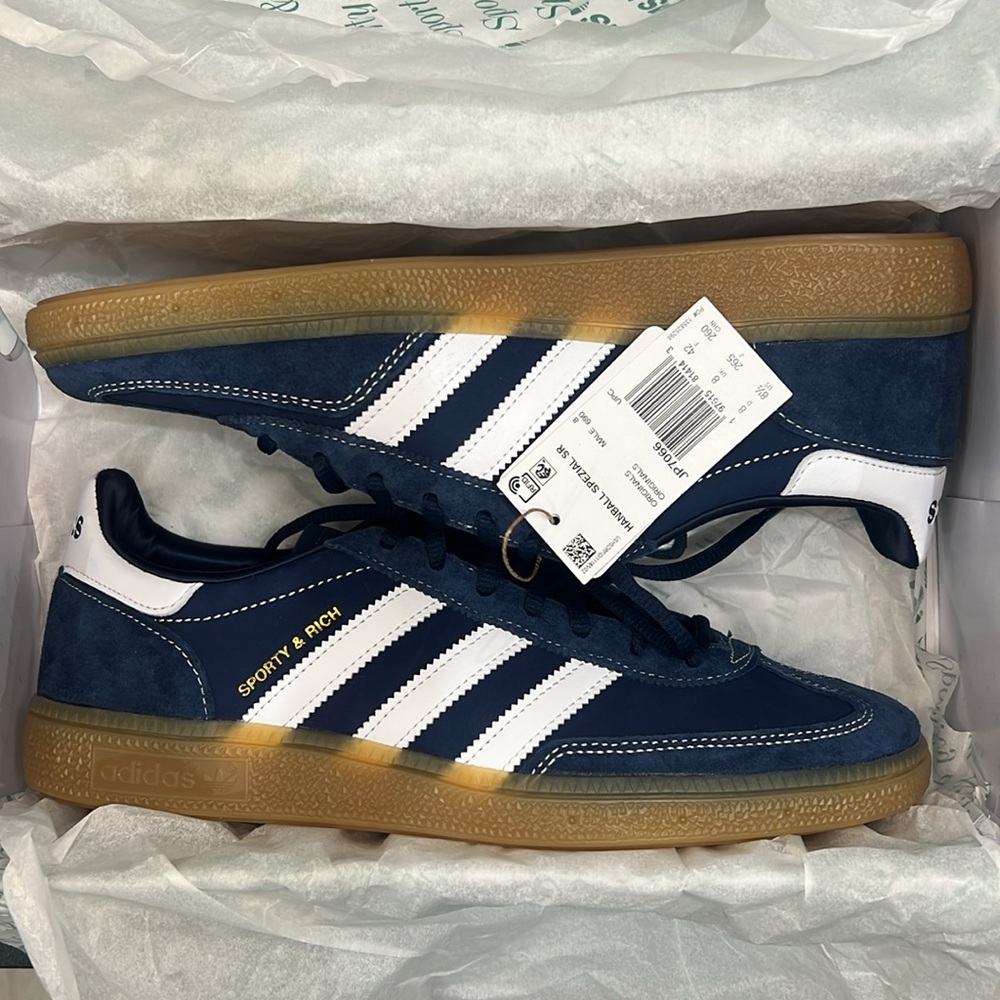 MENS Adidas Sporty & Rich Men's Navy Blue Sneakers unisex